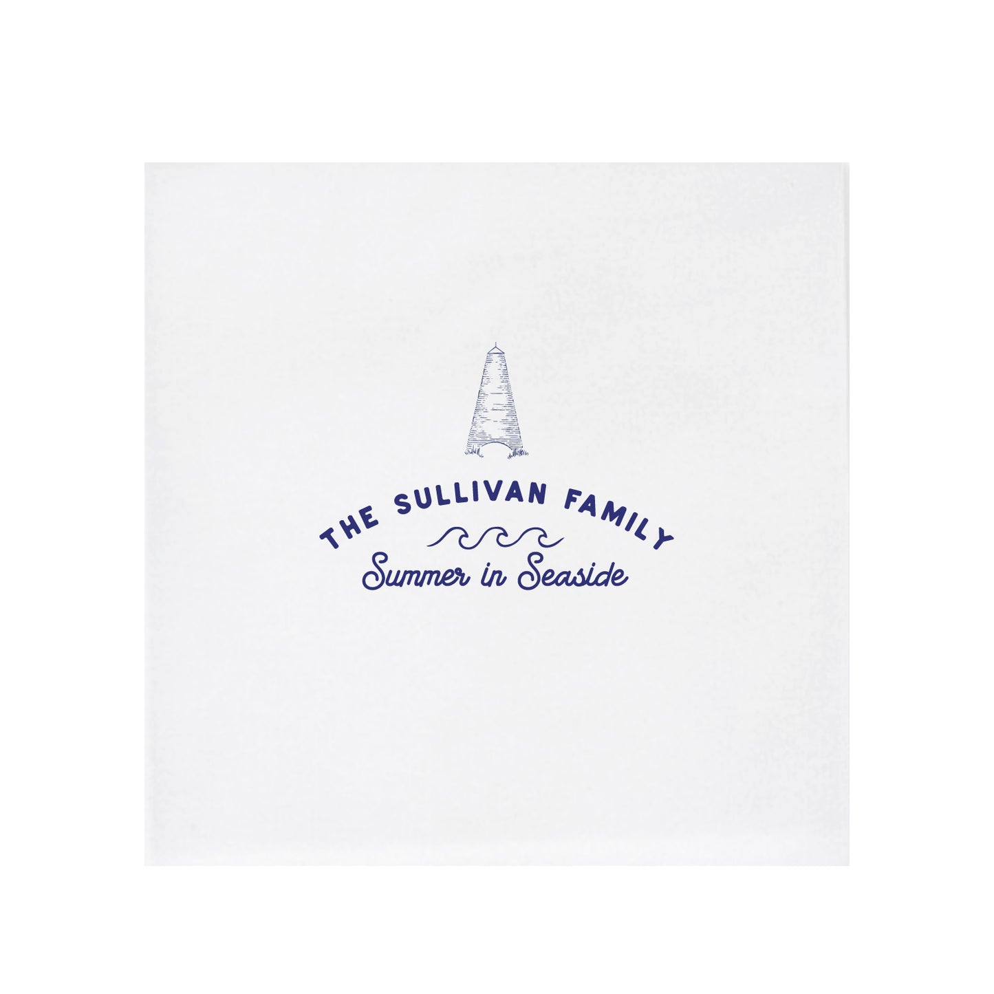 seaside icons | napkins | 3ply or linen