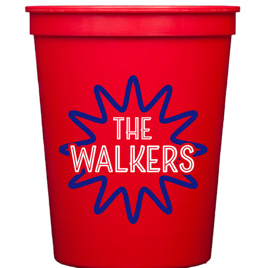 funky star frame | stadium cups