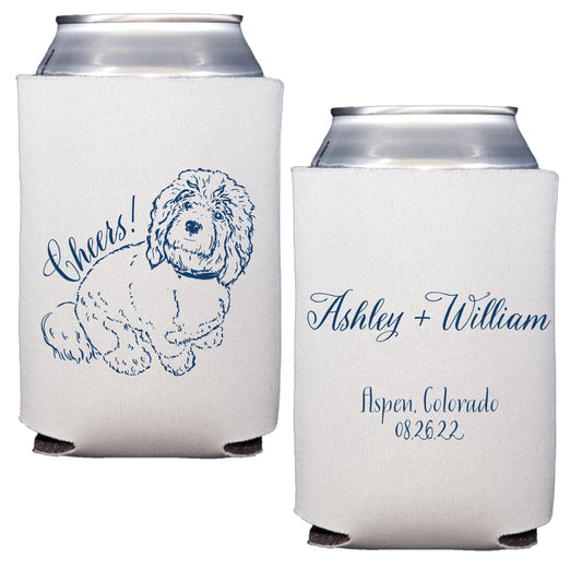 pet sketch | can cooler