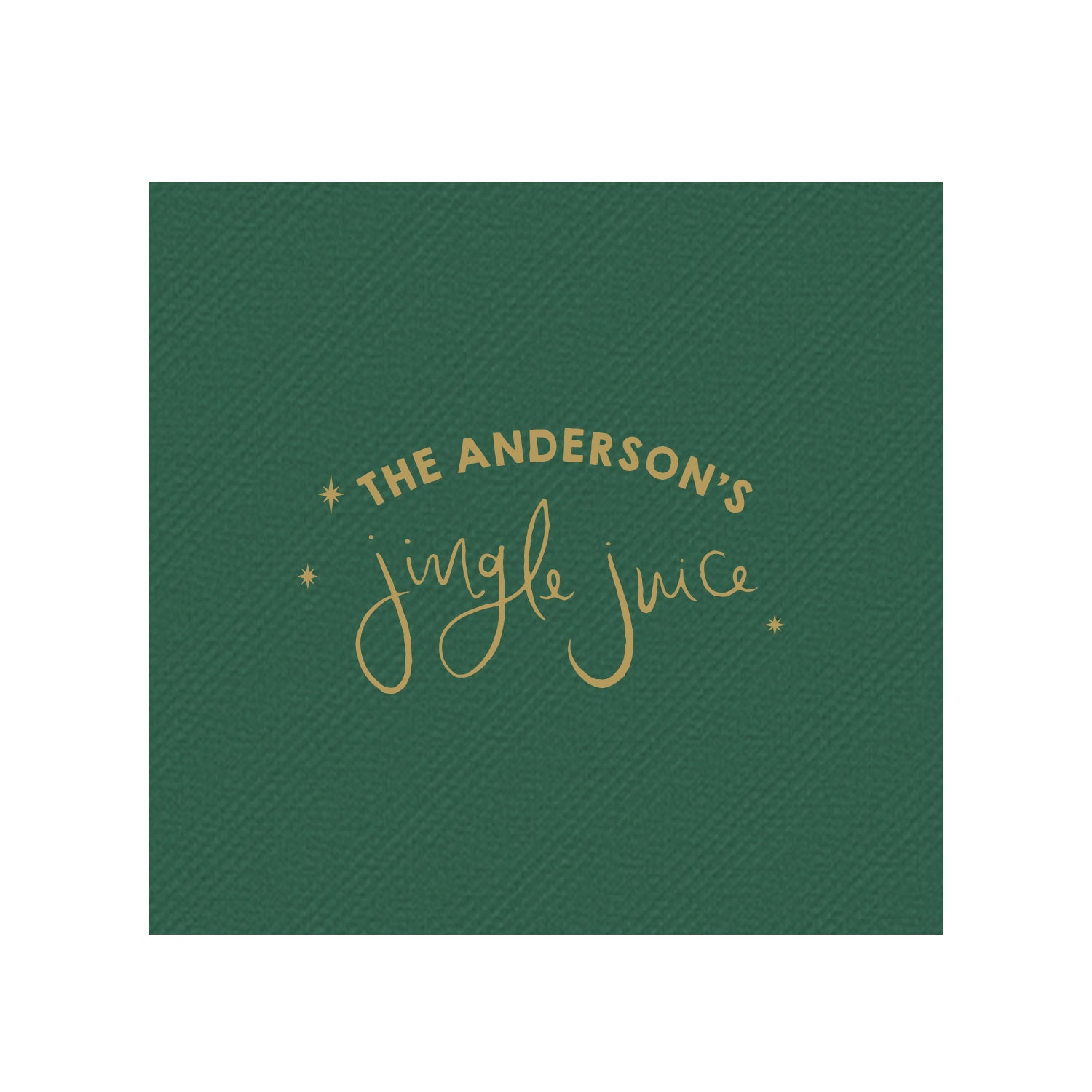 jingle juice | beverage napkins | 3ply or linen