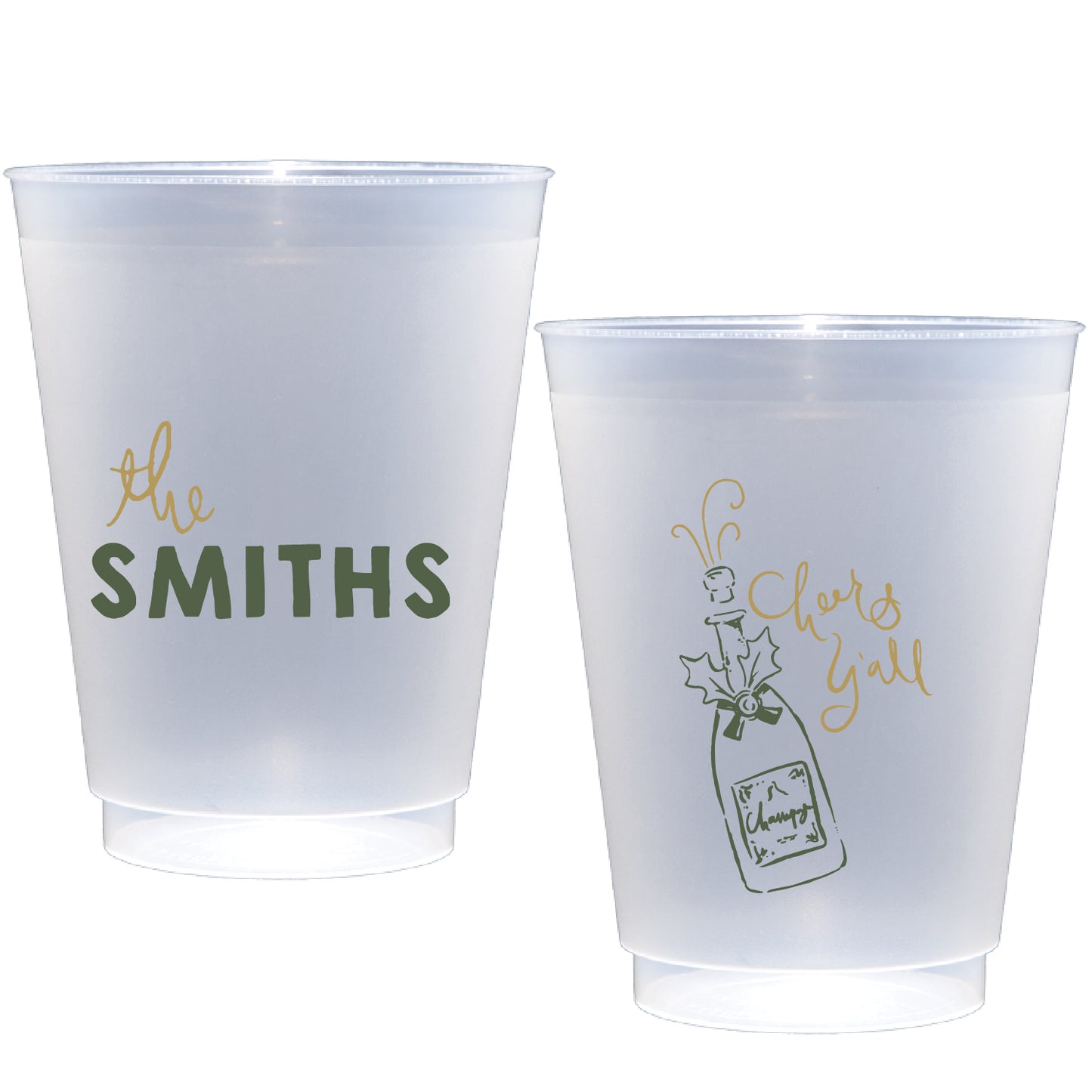 cheers y'all | shatterproof frosted flex