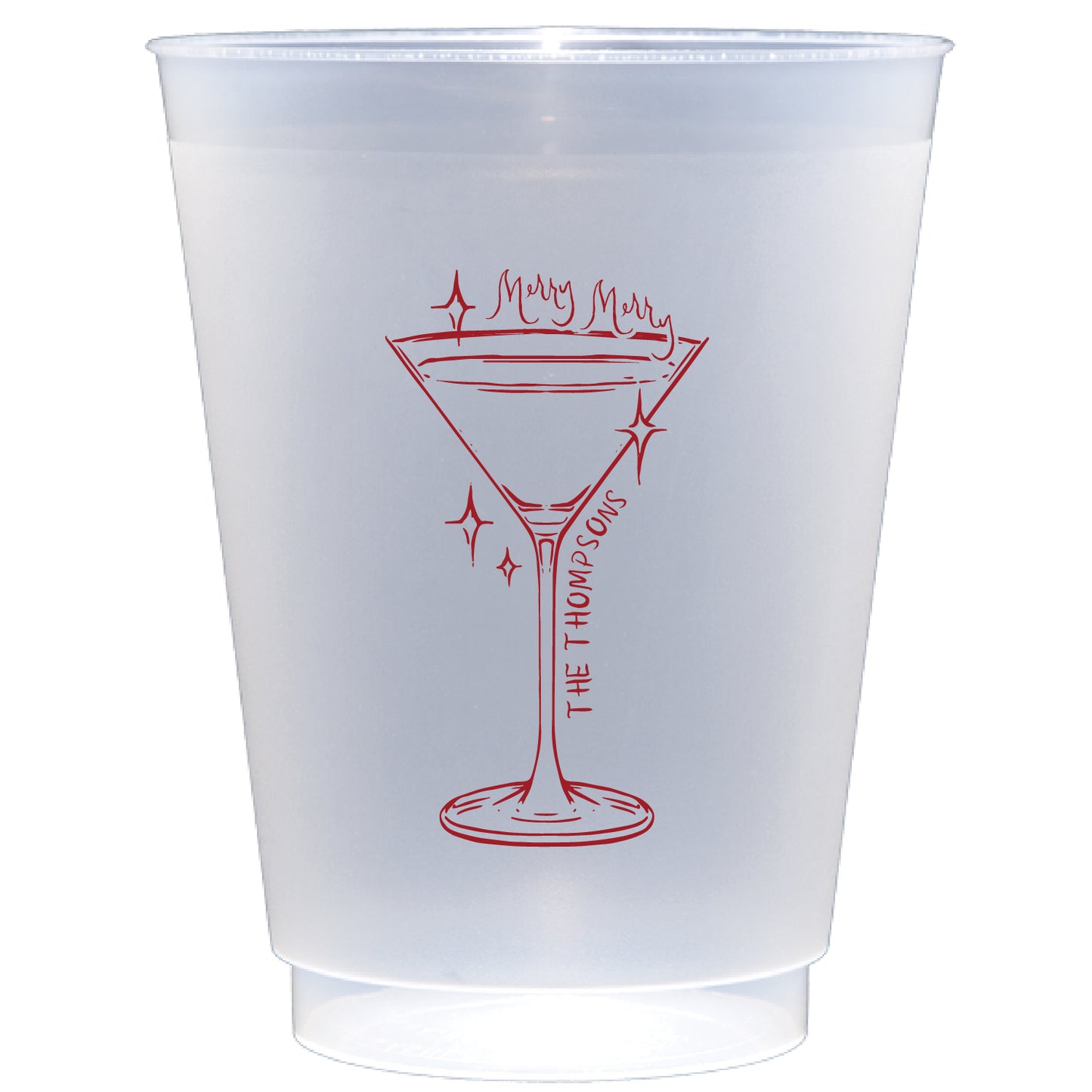 merry martini | shatterproof frosted flex