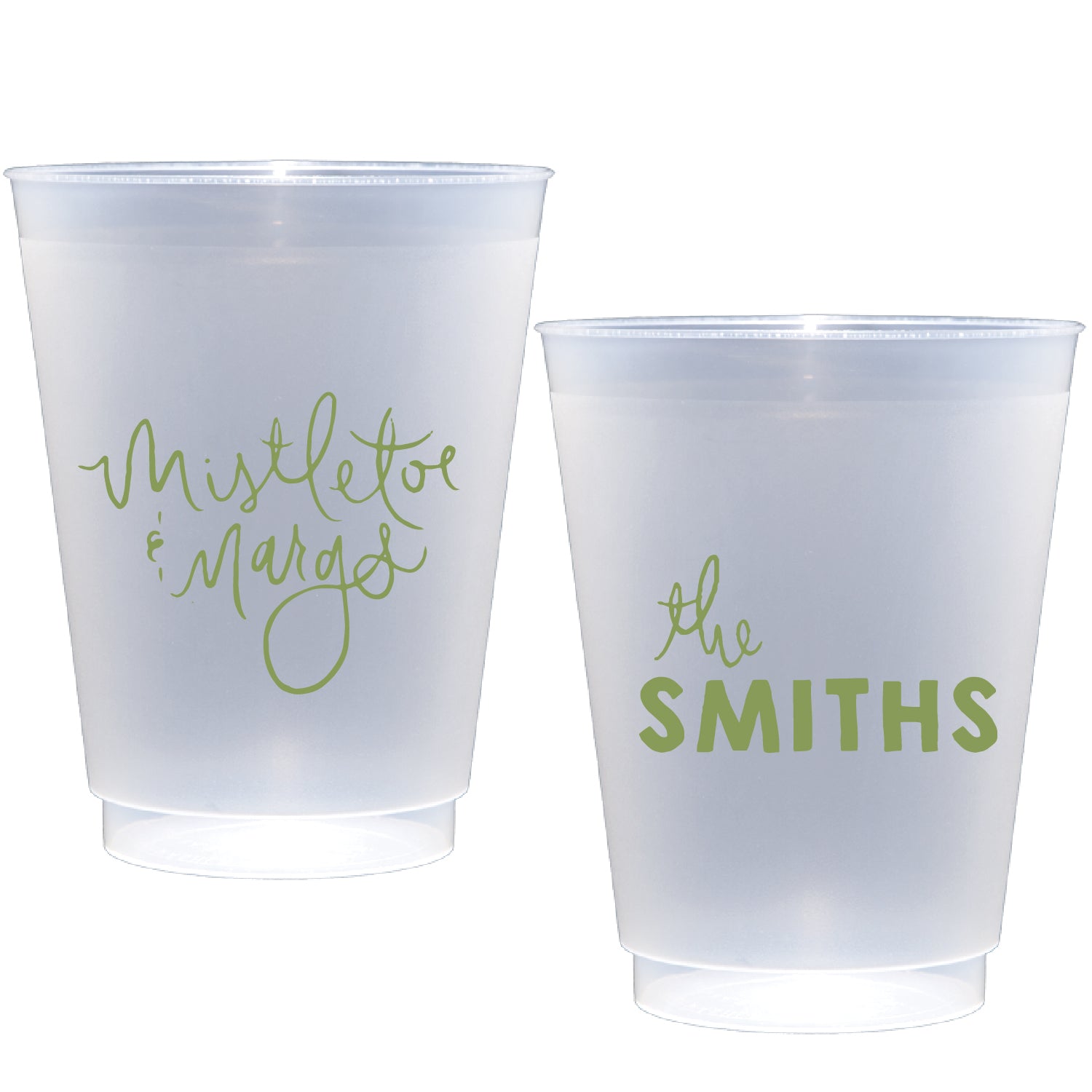mistletoe margs | shatterproof frosted flex