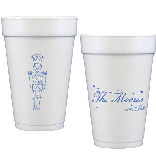 nutcracker | styrofoam cups