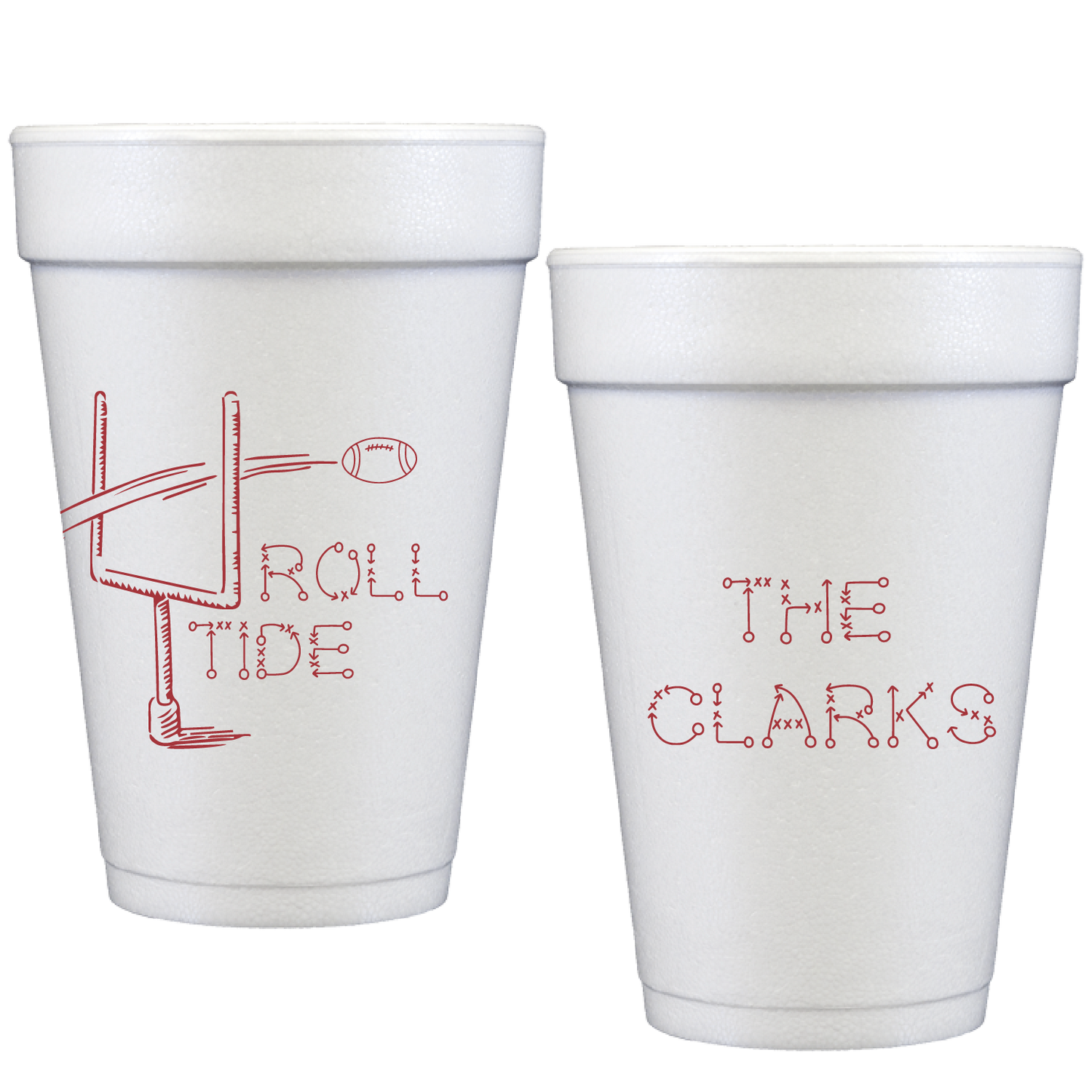 tailgate | bama | styrofoam cup