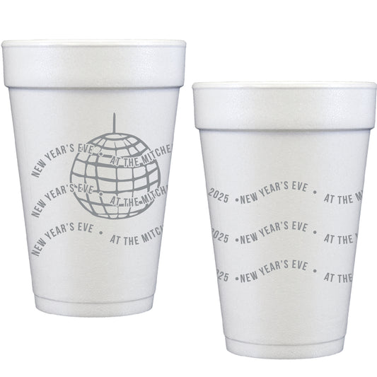 disco wave | styrofoam cups