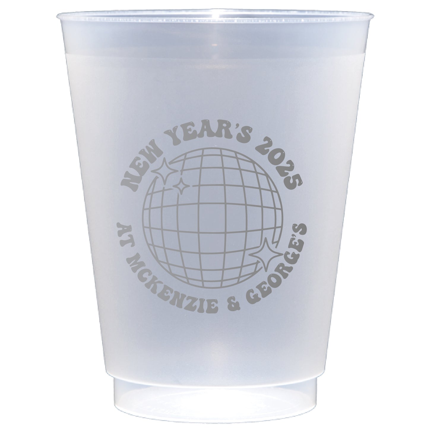disco ball | shatterproof frosted flex