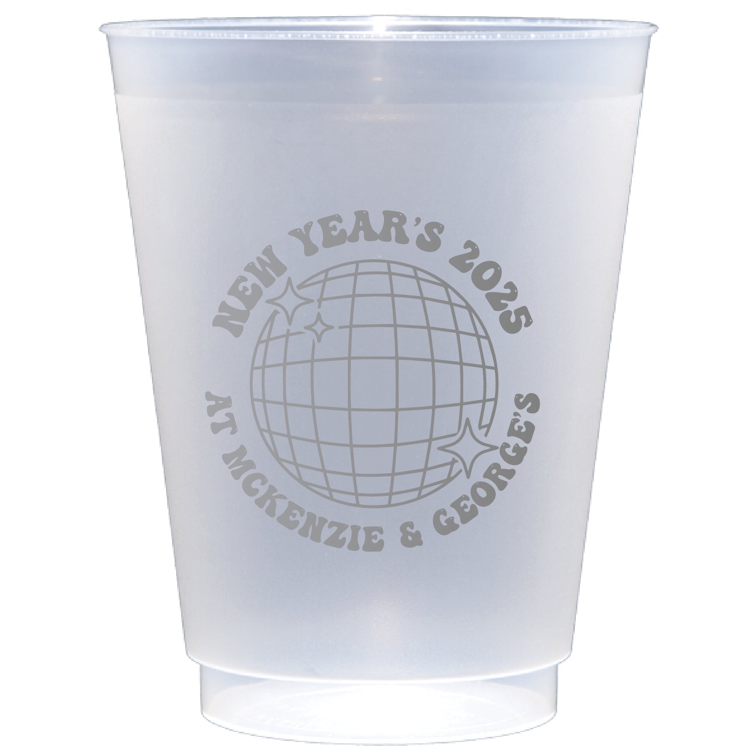 disco ball | shatterproof frosted flex