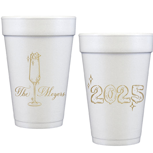 classic nye | styrofoam cups