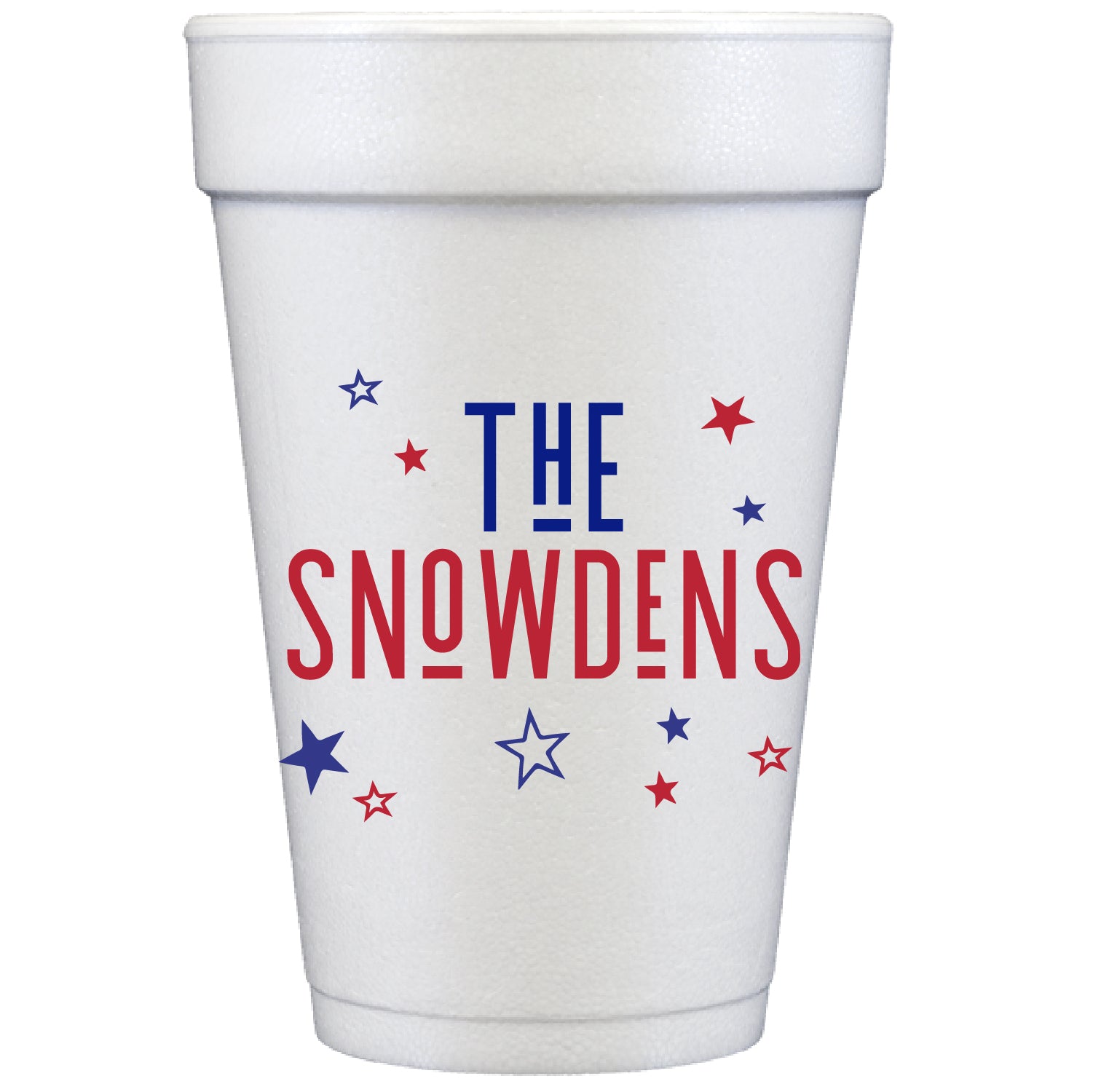 stars and stripes name | styrofoam cups
