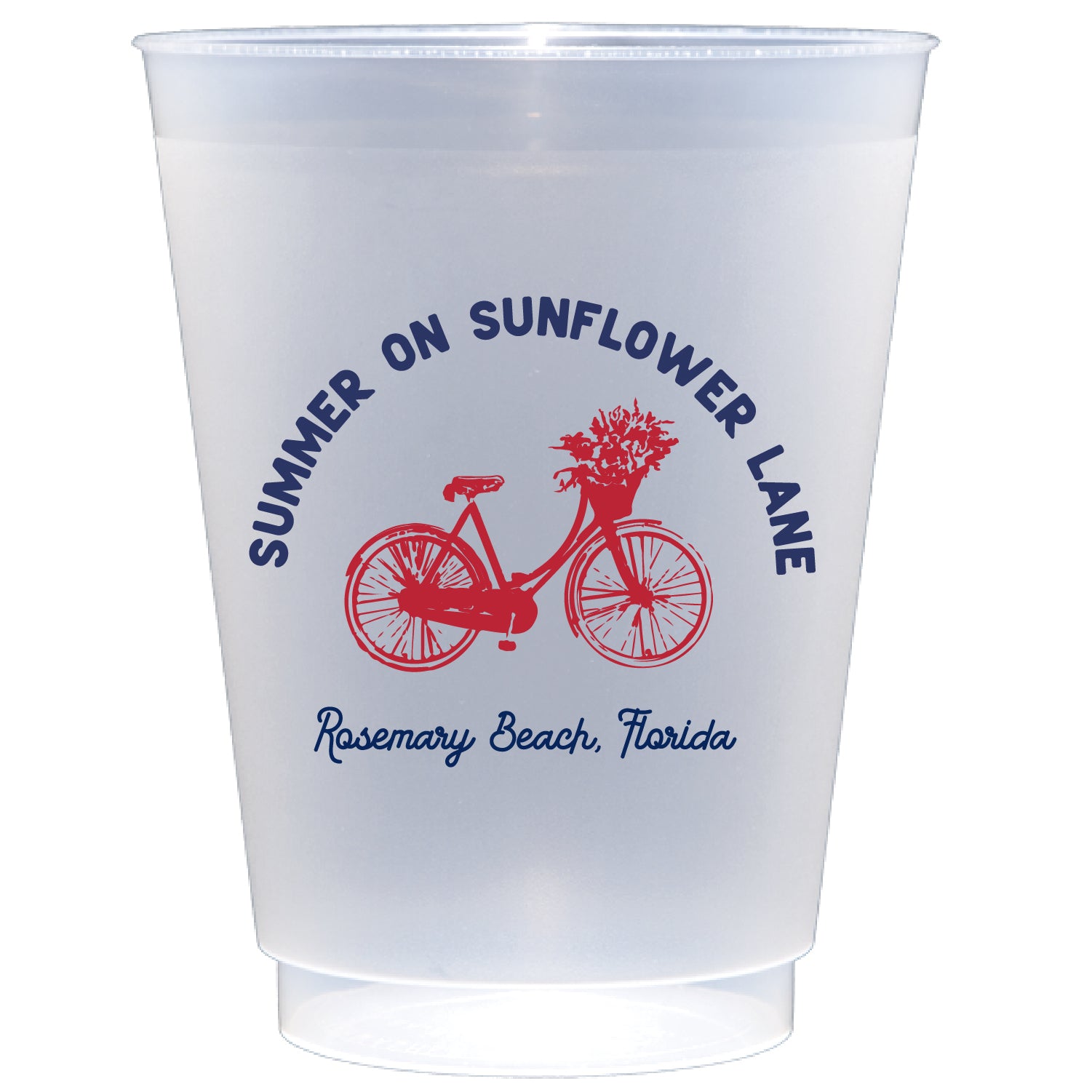 Patriotic Summer Bike | Frosted Flex Cup