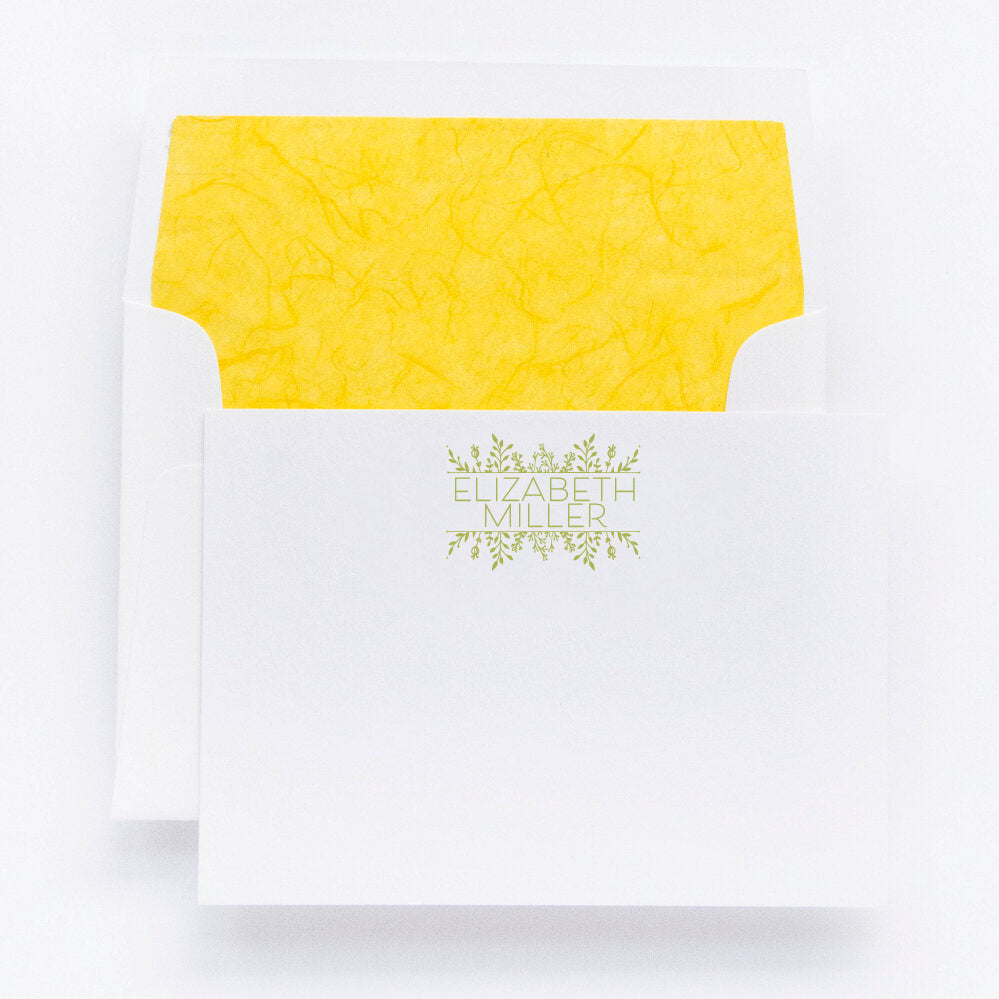 01-L3 | personal stationery | letterpress & flat printing