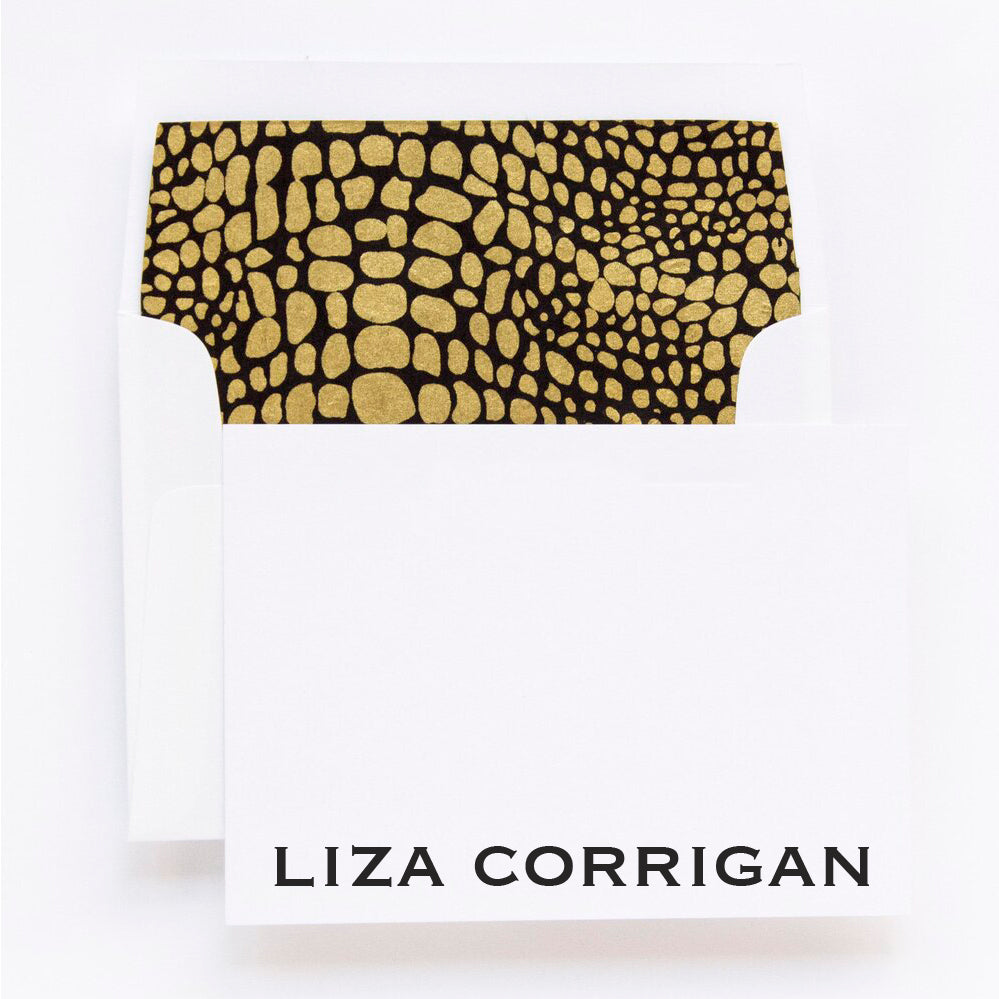 10-L161 | personal stationery | letterpress & flat printing