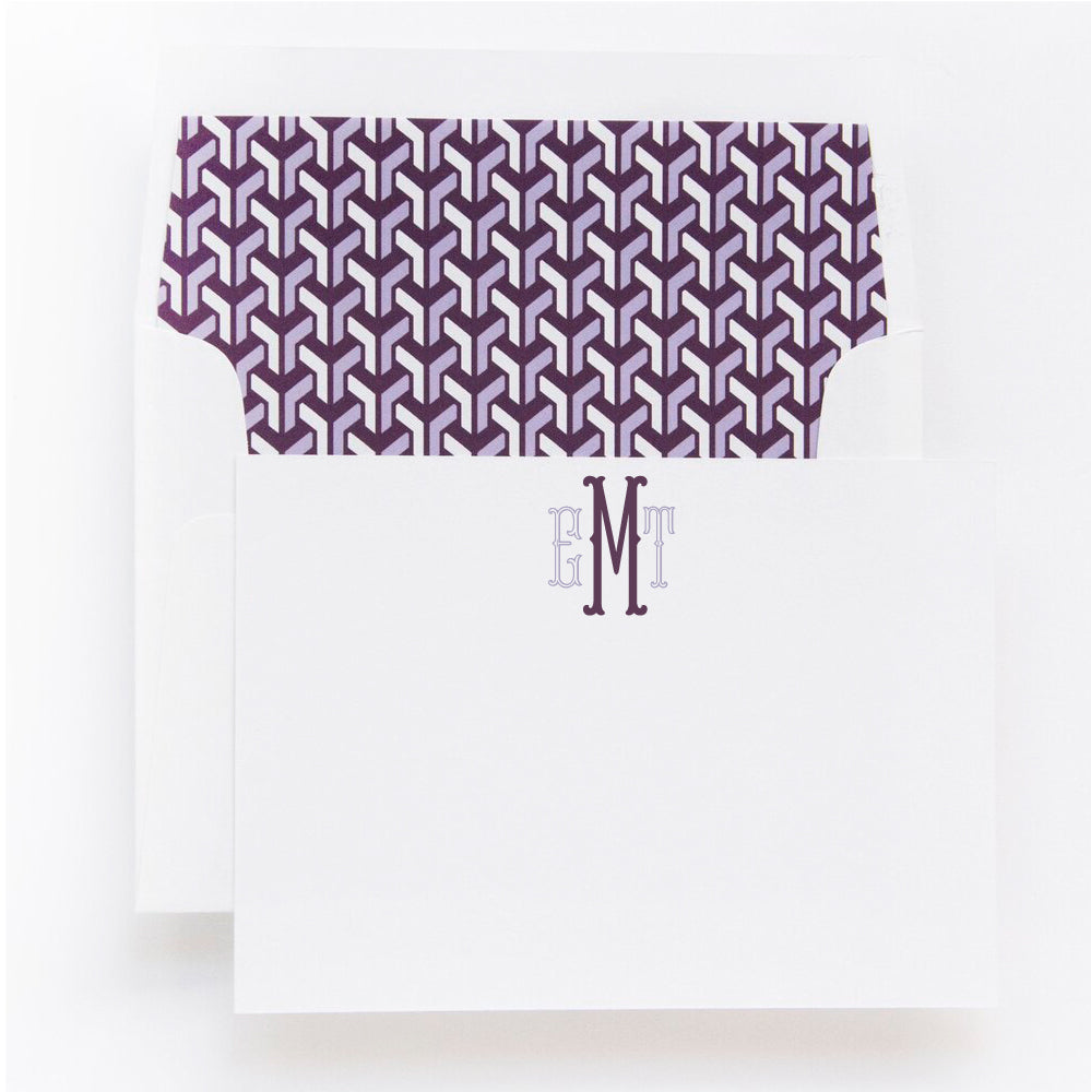 20-L242 | personal stationery | letterpress & flat printing