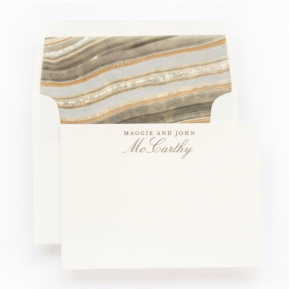 25-L250 | personal stationery | letterpress & flat printing