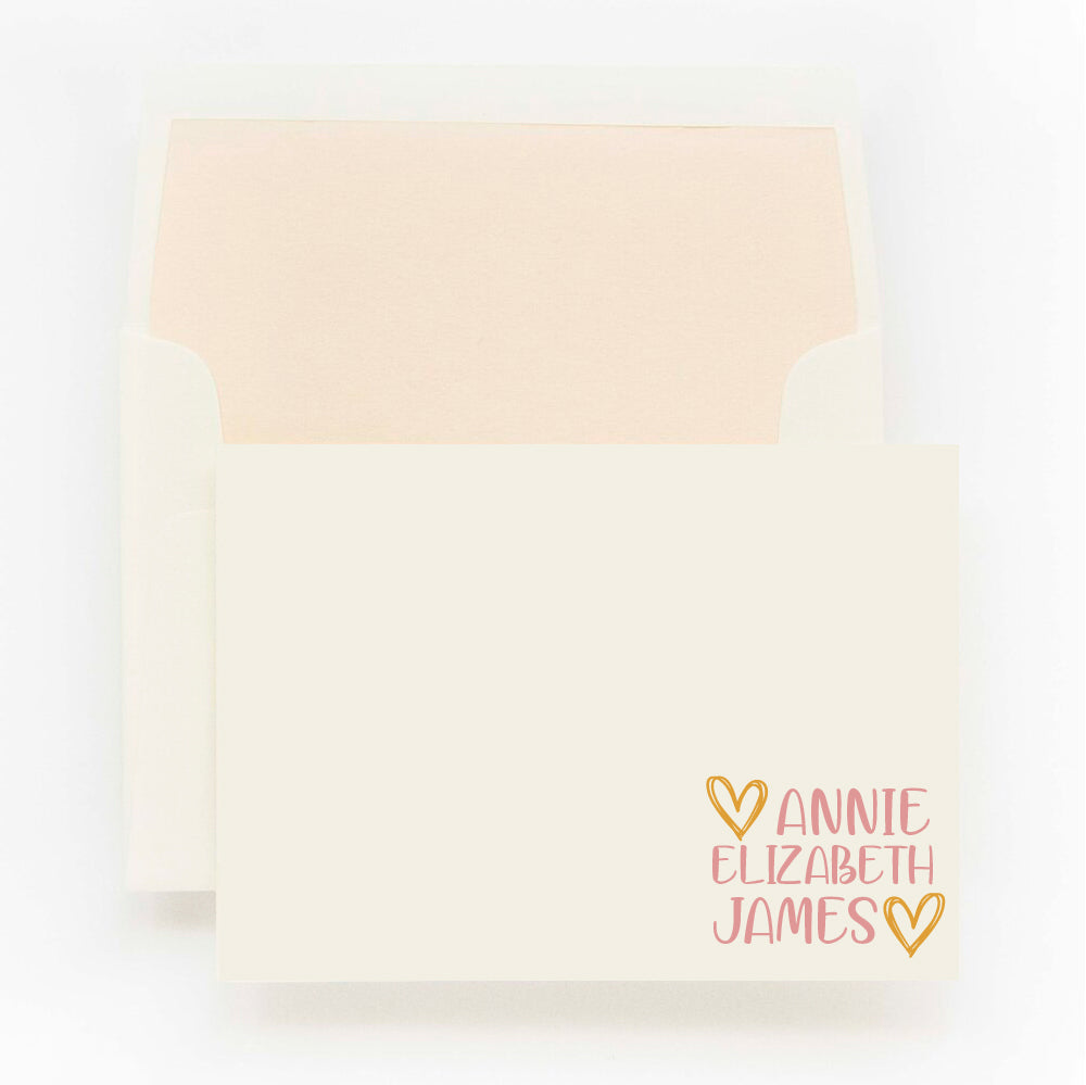 38-L282 | personal stationery | letterpress & flat printing