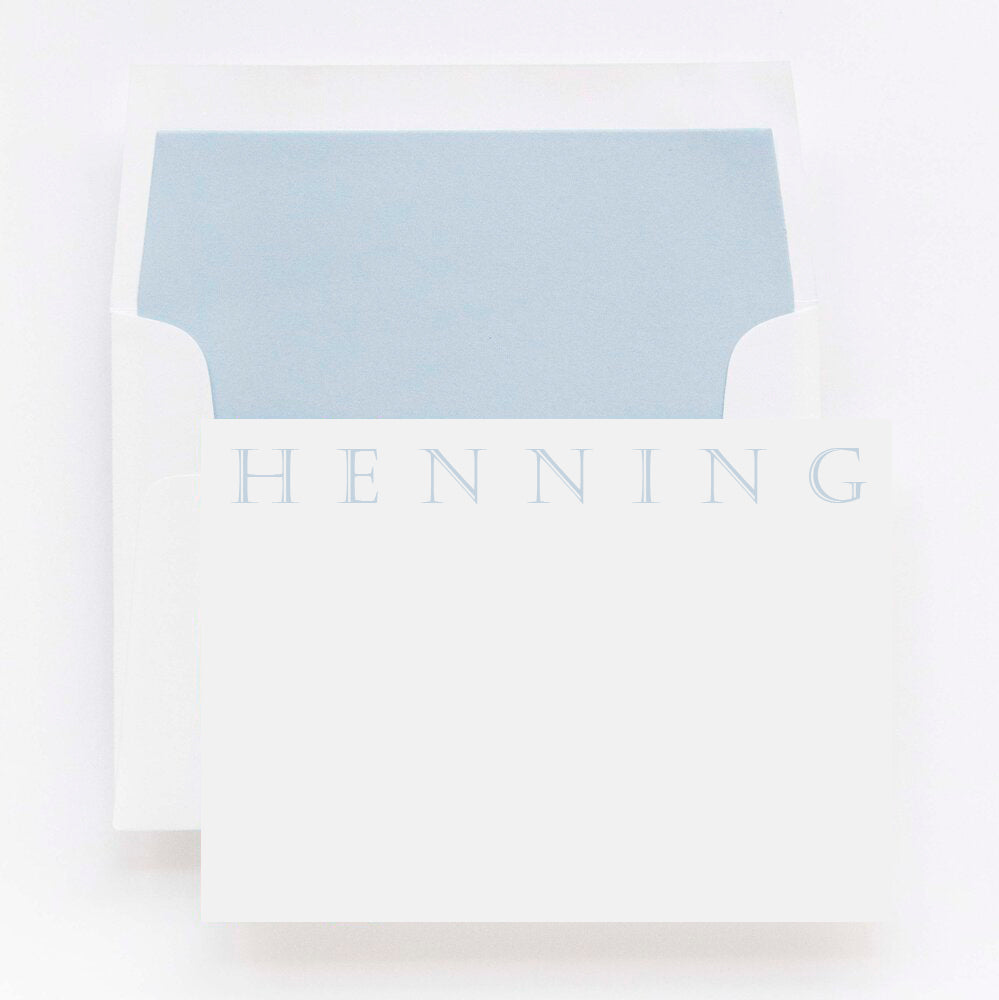 41-L287 | personal stationery | letterpress & flat printing