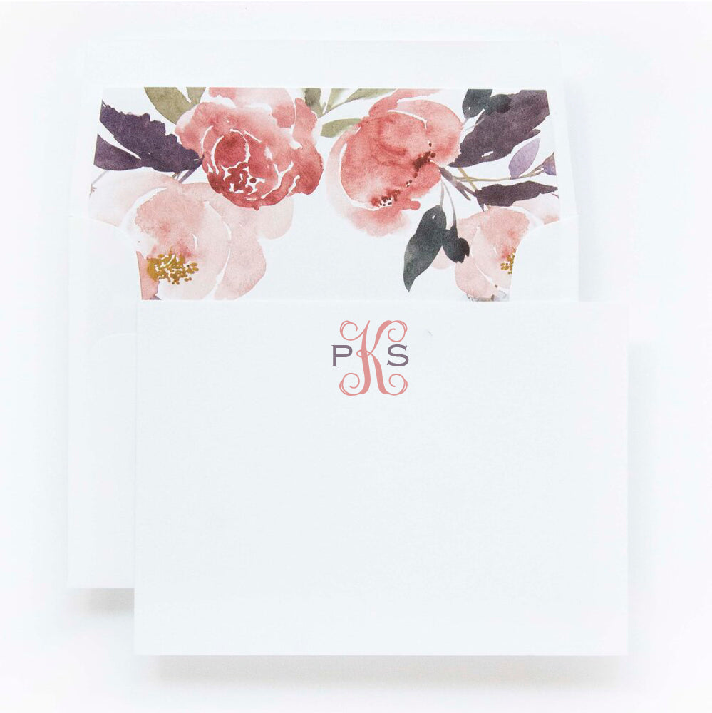 54-L266 | personal stationery | letterpress & flat printing