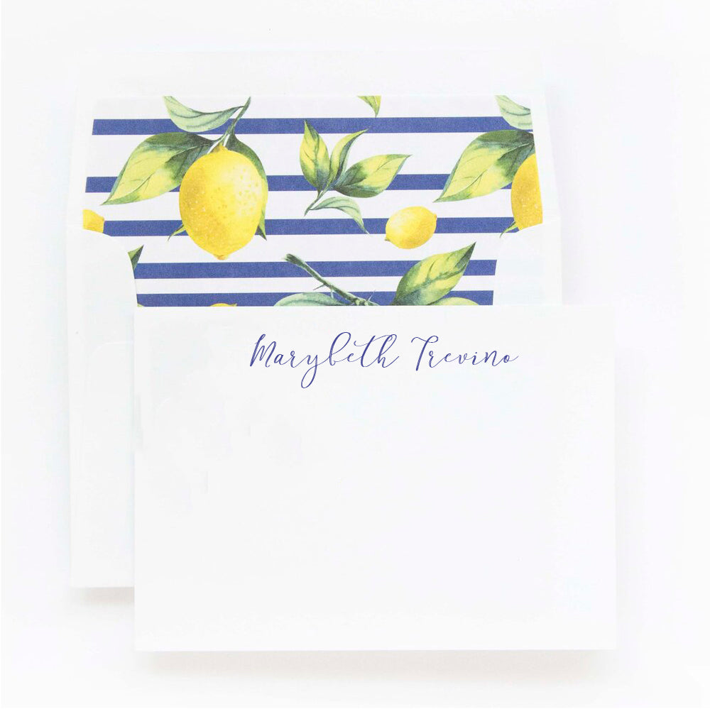 62-L323 | personal stationery | letterpress & flat printing