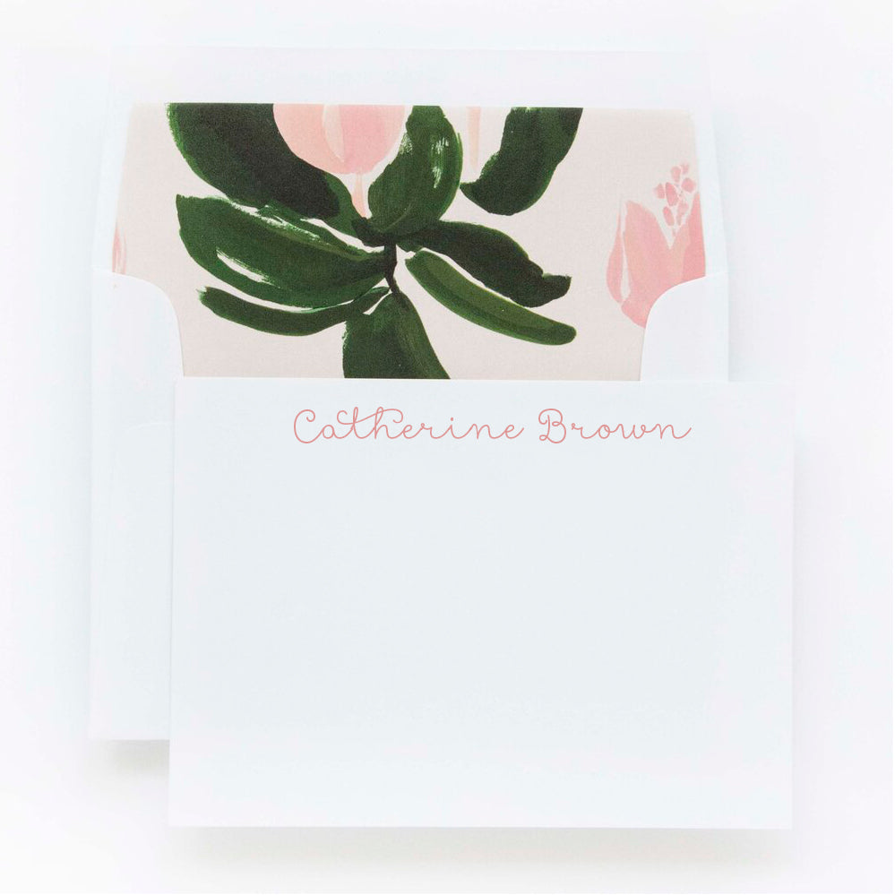 70-L337 | personal stationery | letterpress & flat printing