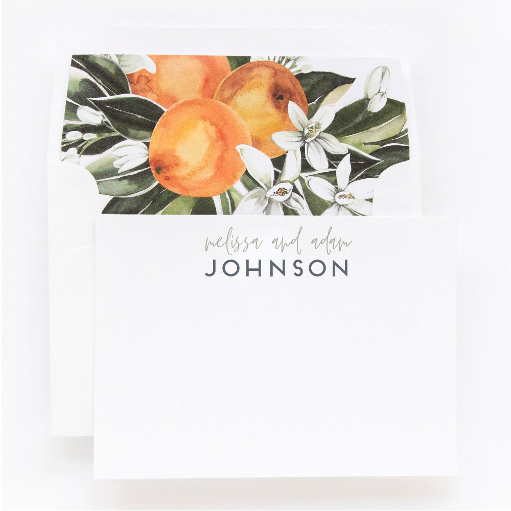 73-L352 | personal stationery | letterpress & flat printing