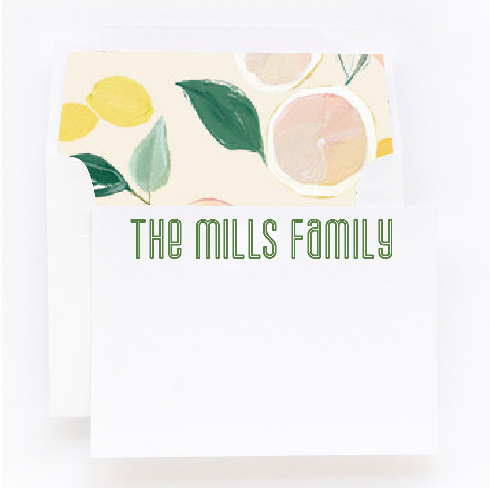 79-L366 | personal stationery | letterpress & flat printing