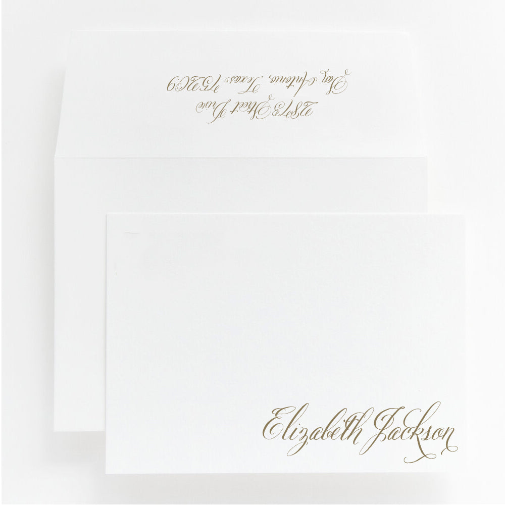 86 | personal stationery | letterpress & flat printing