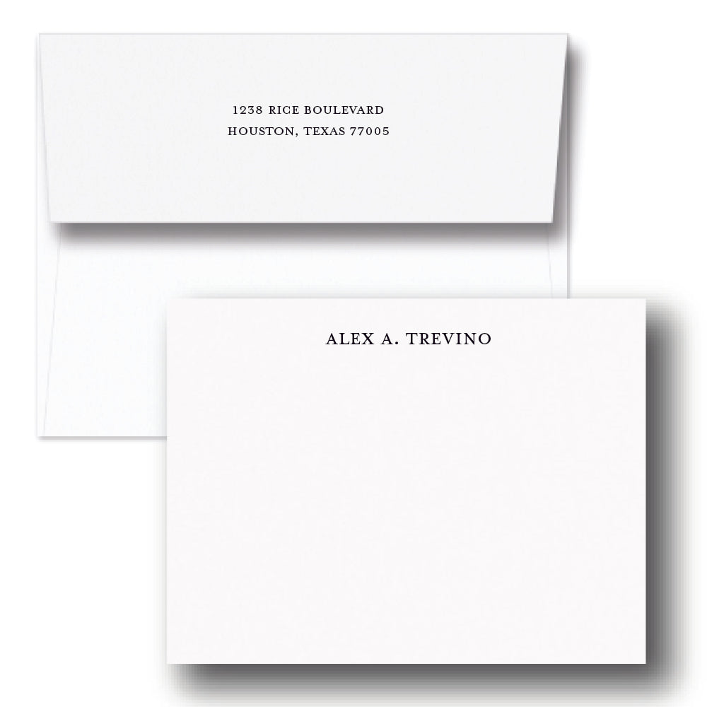 92 | personal stationery | letterpress & flat printing