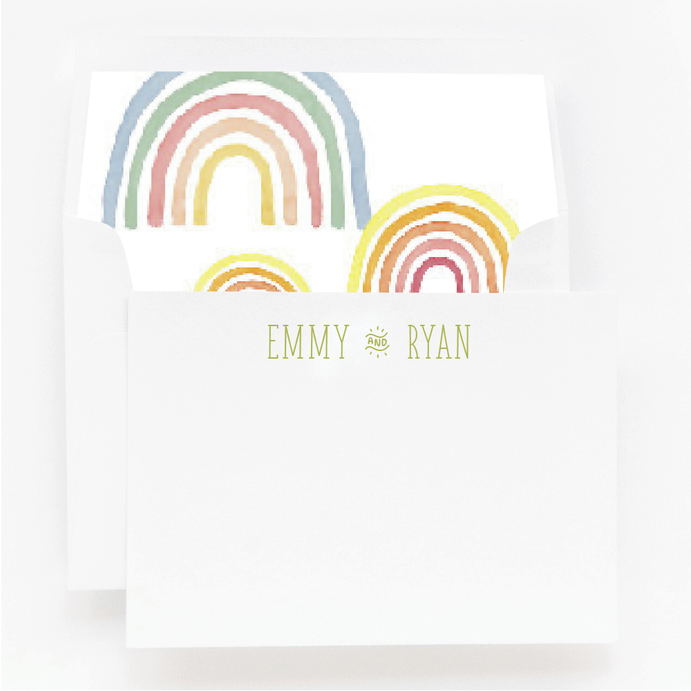 97-L362 | personal stationery | letterpress & flat printing