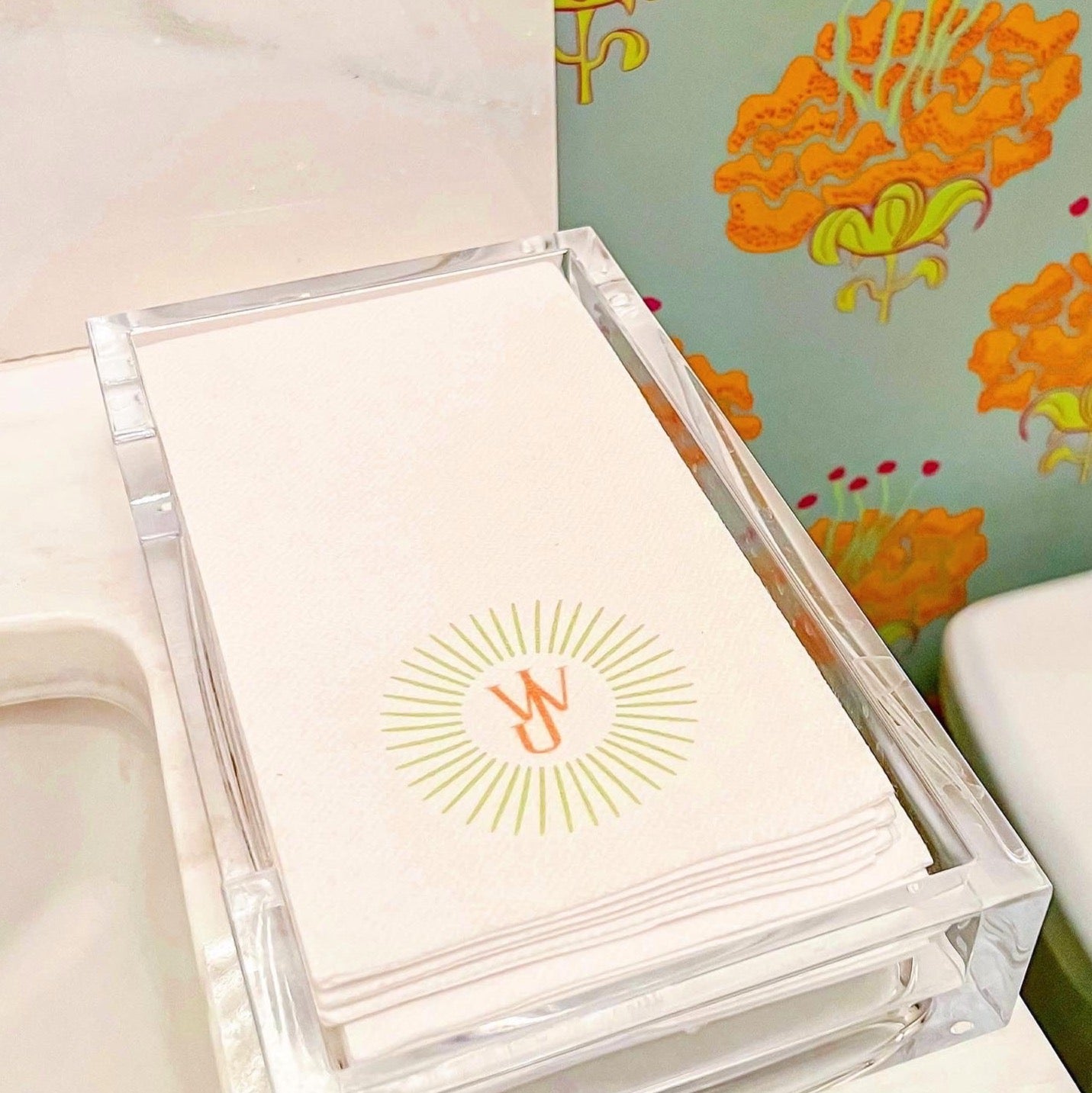 personalized guest towels