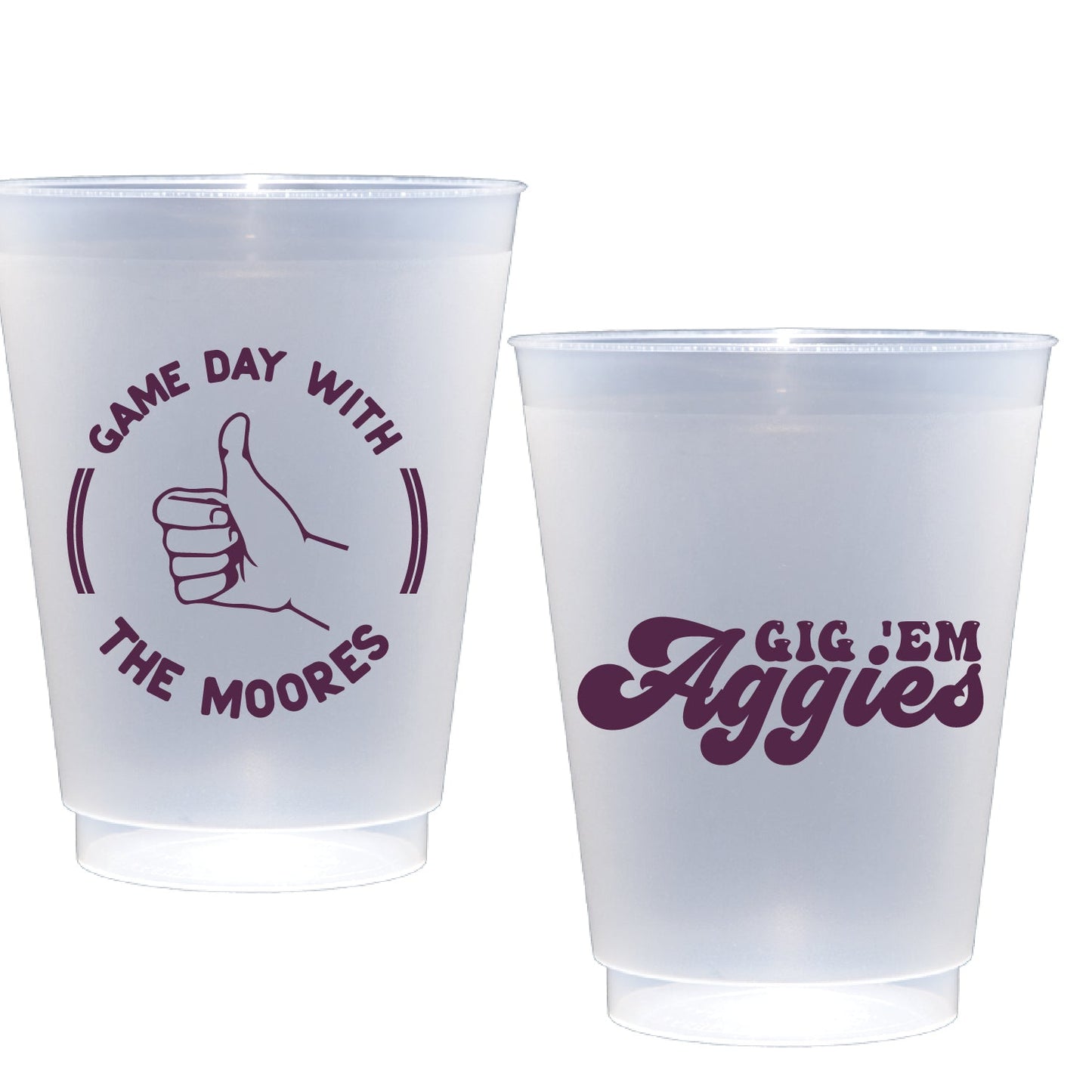 ATM Game Day Personalized Flex Cup