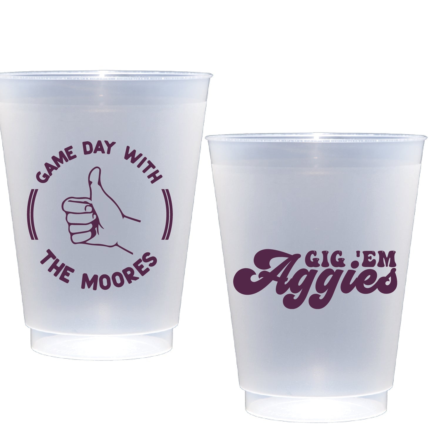 ATM Game Day Personalized Flex Cup