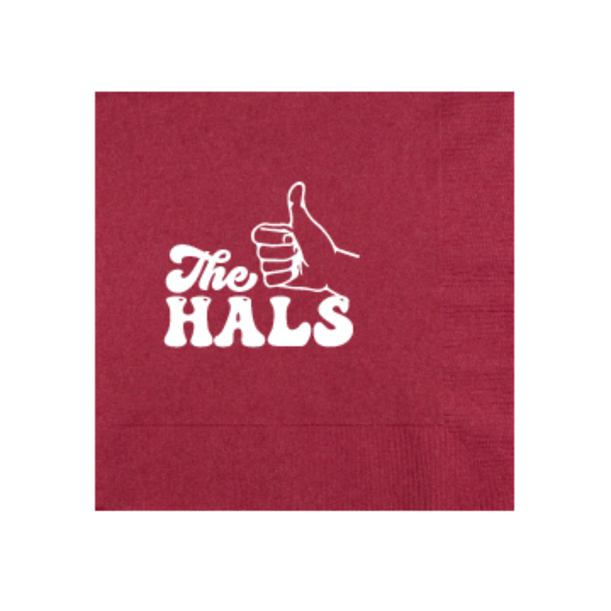 ATM Gig Em Personalized Cocktail Napkins