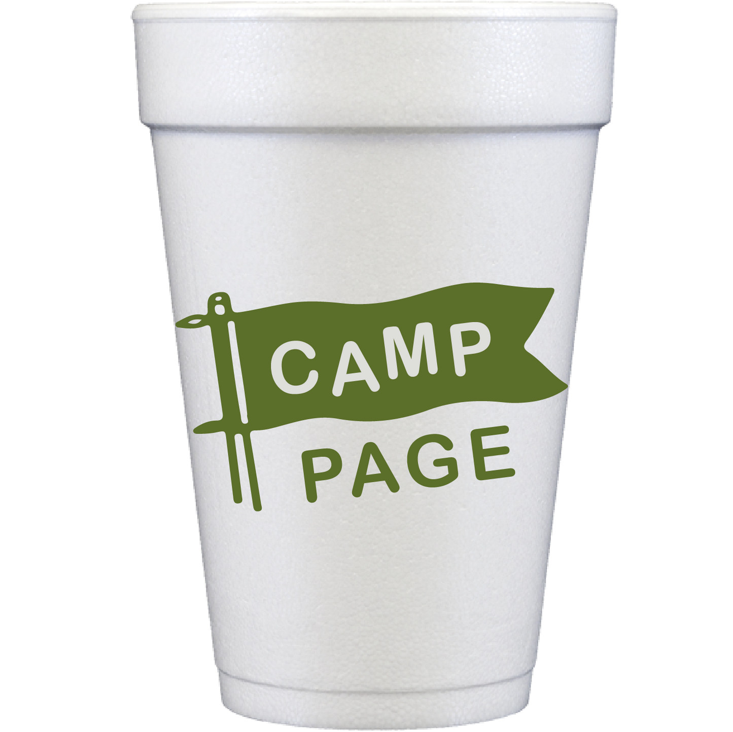 camp | styrofoam cups