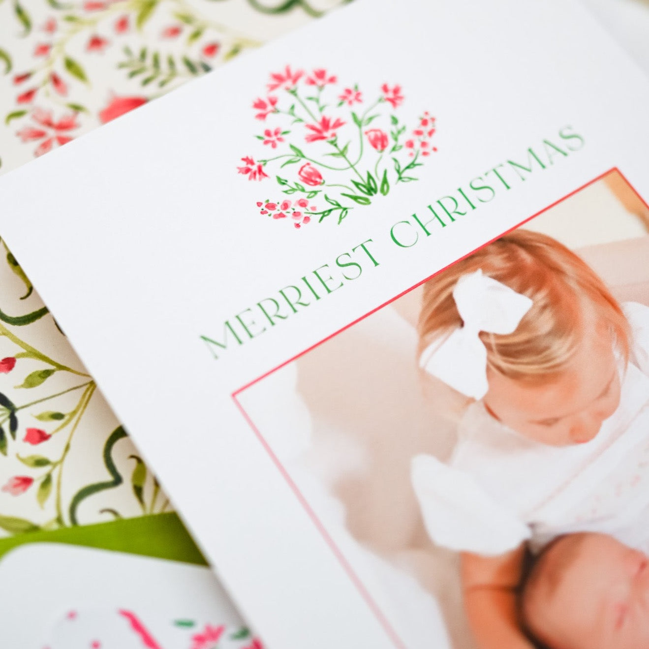 block | holiday card | pearly gates designs
