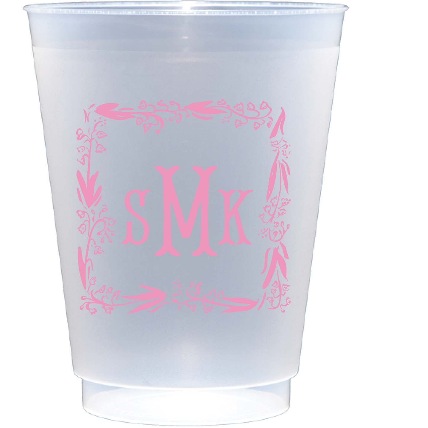 Personalized monogram | Frosted Flex Cup