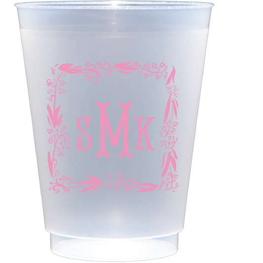 Personalized monogram | Frosted Flex Cup
