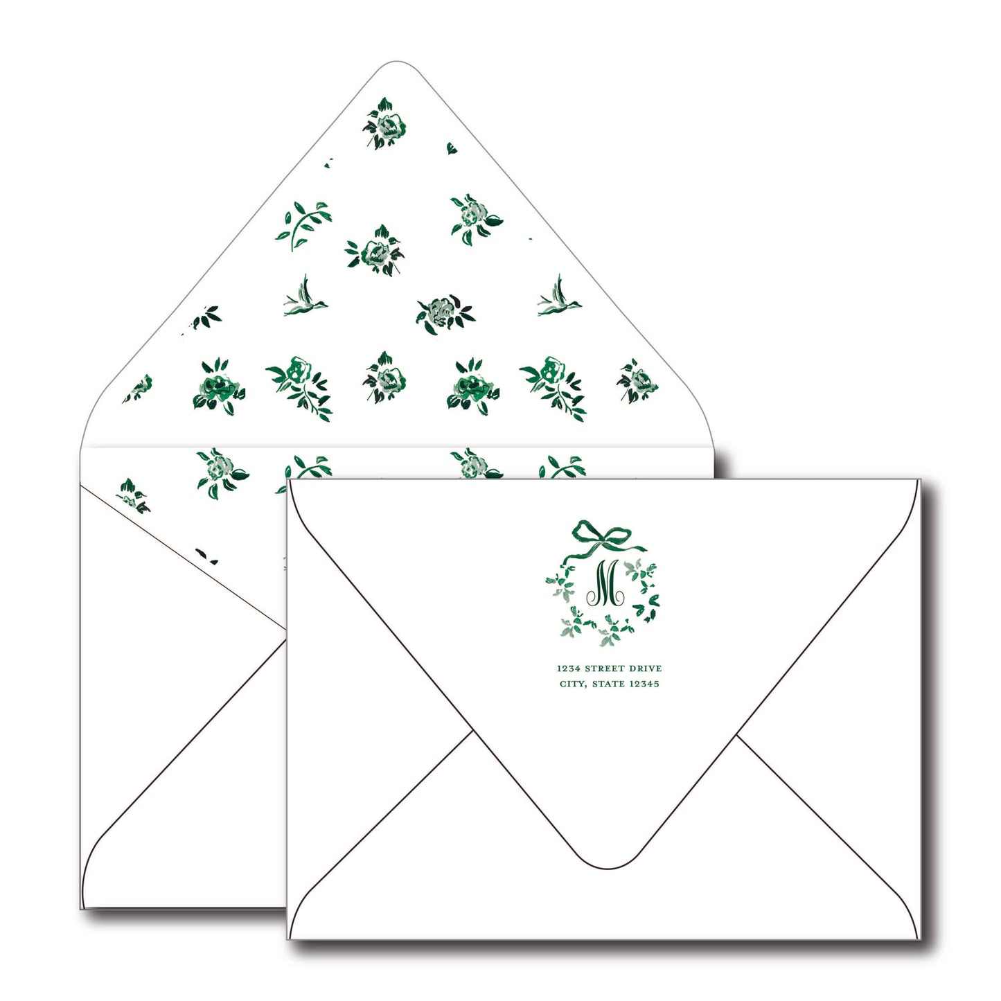 chinoiserie | holiday card | mesh by alex