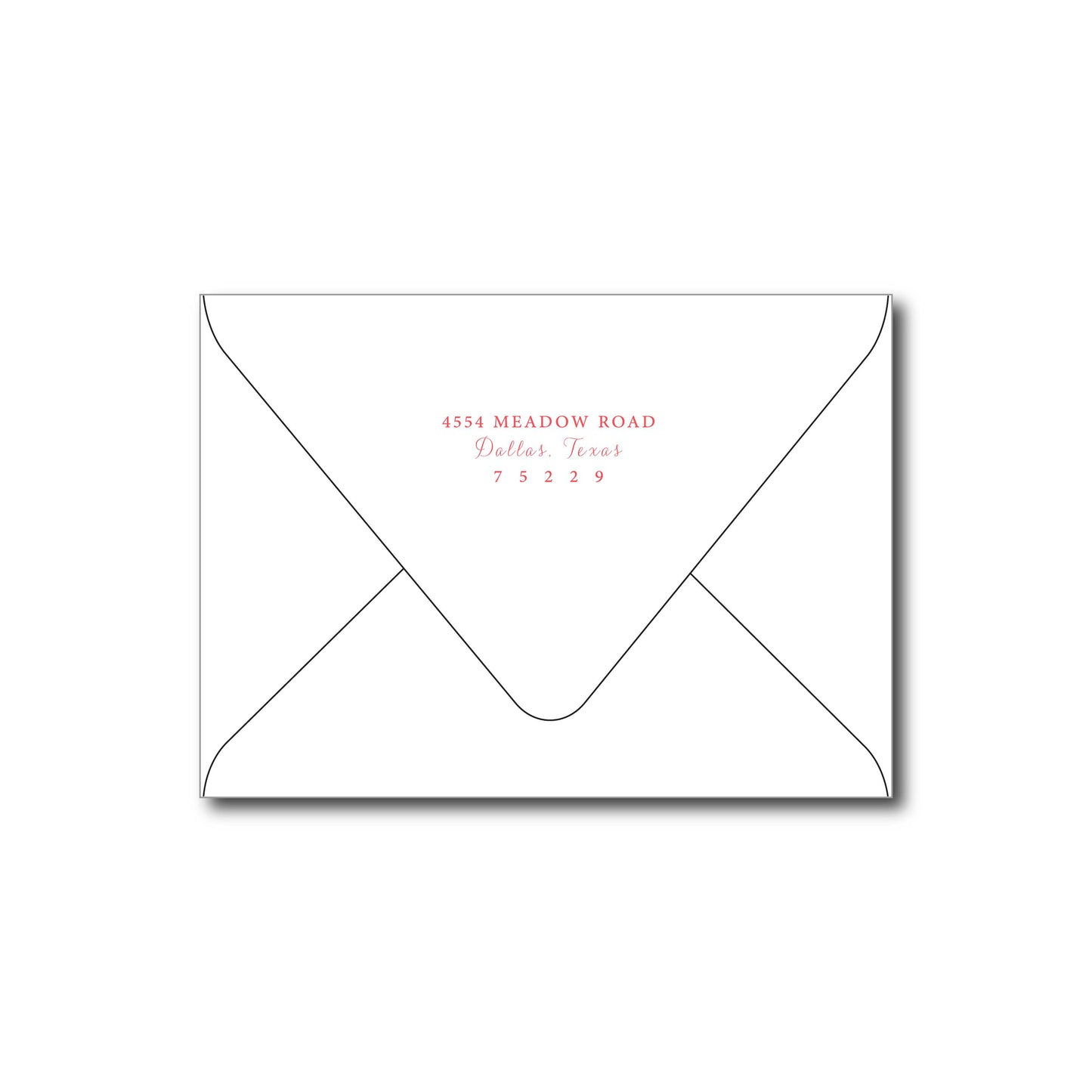 bow | holiday card | foil-stamped