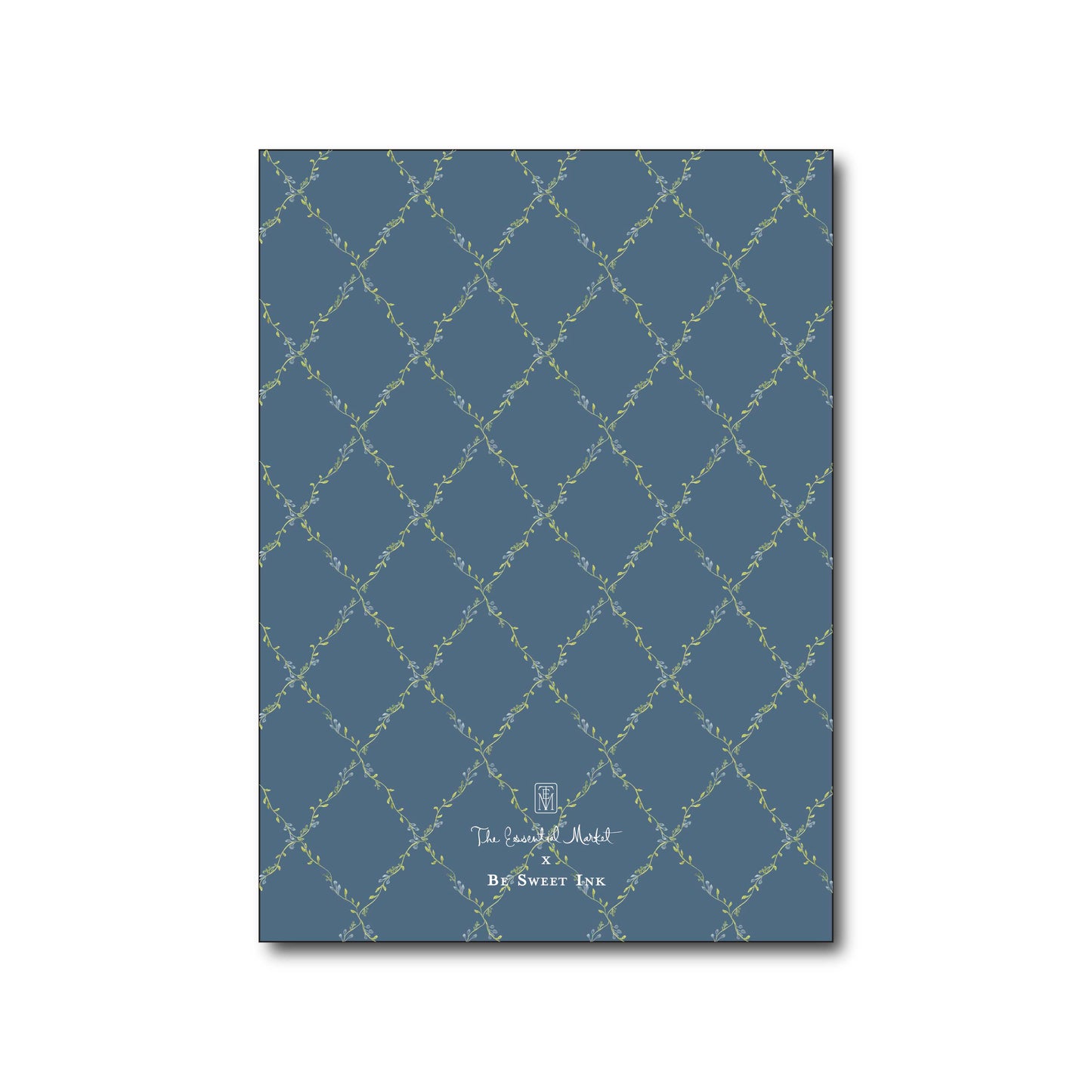 blue blessings | holiday card | be sweet ink