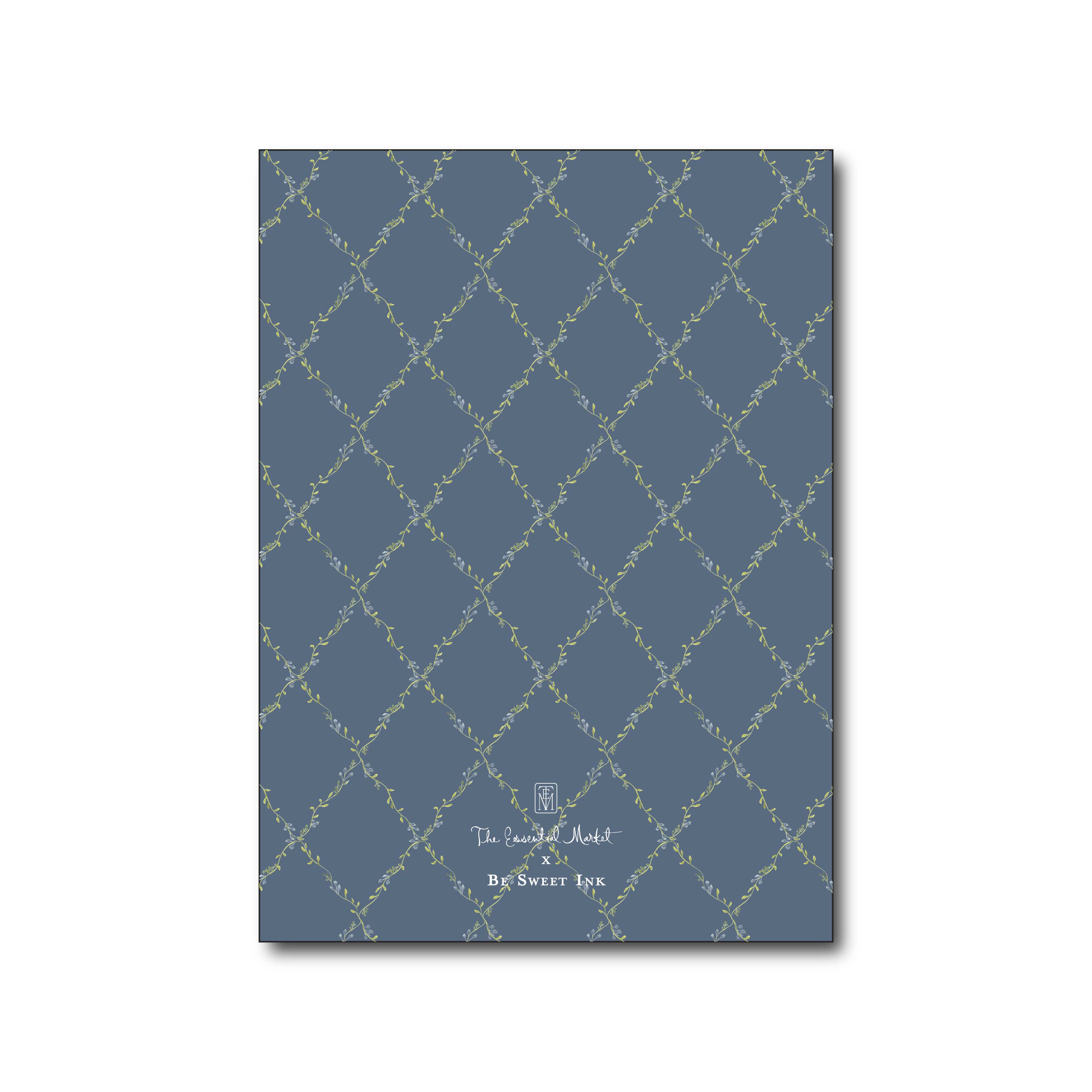 blue blessings | holiday card | be sweet ink