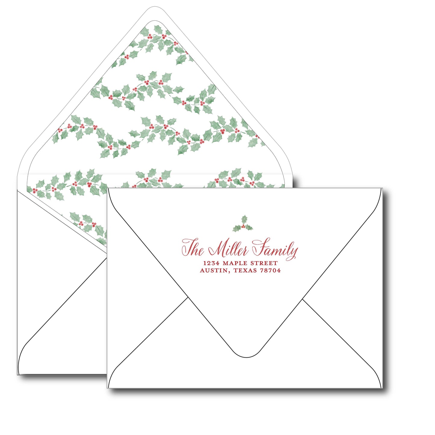 holly | holiday card | bethany kelm