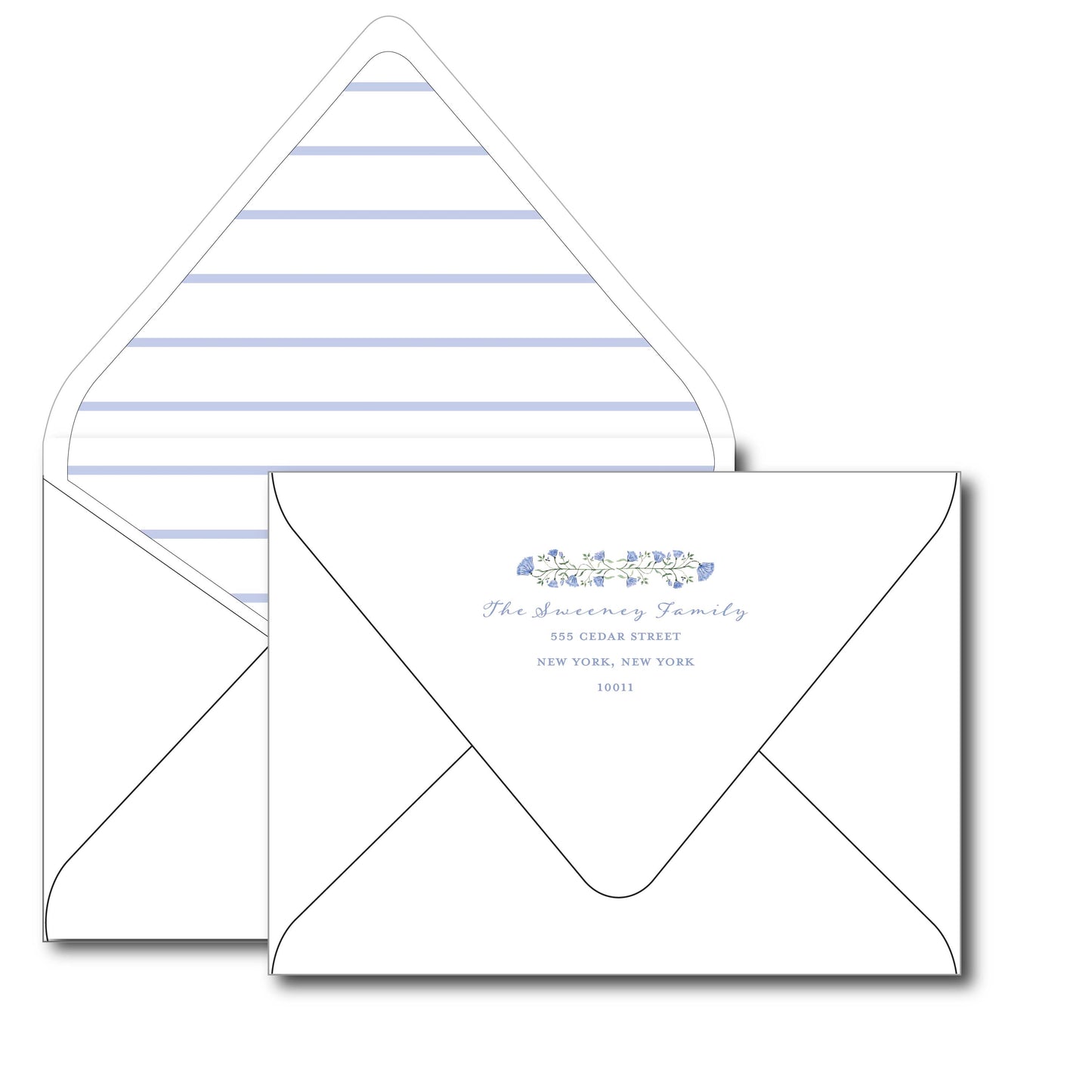 leopard | holiday card | cedar street stationery