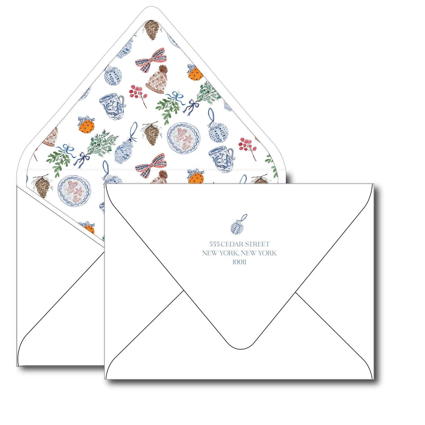 winter wallpaper | holiday card | cedar street stationery