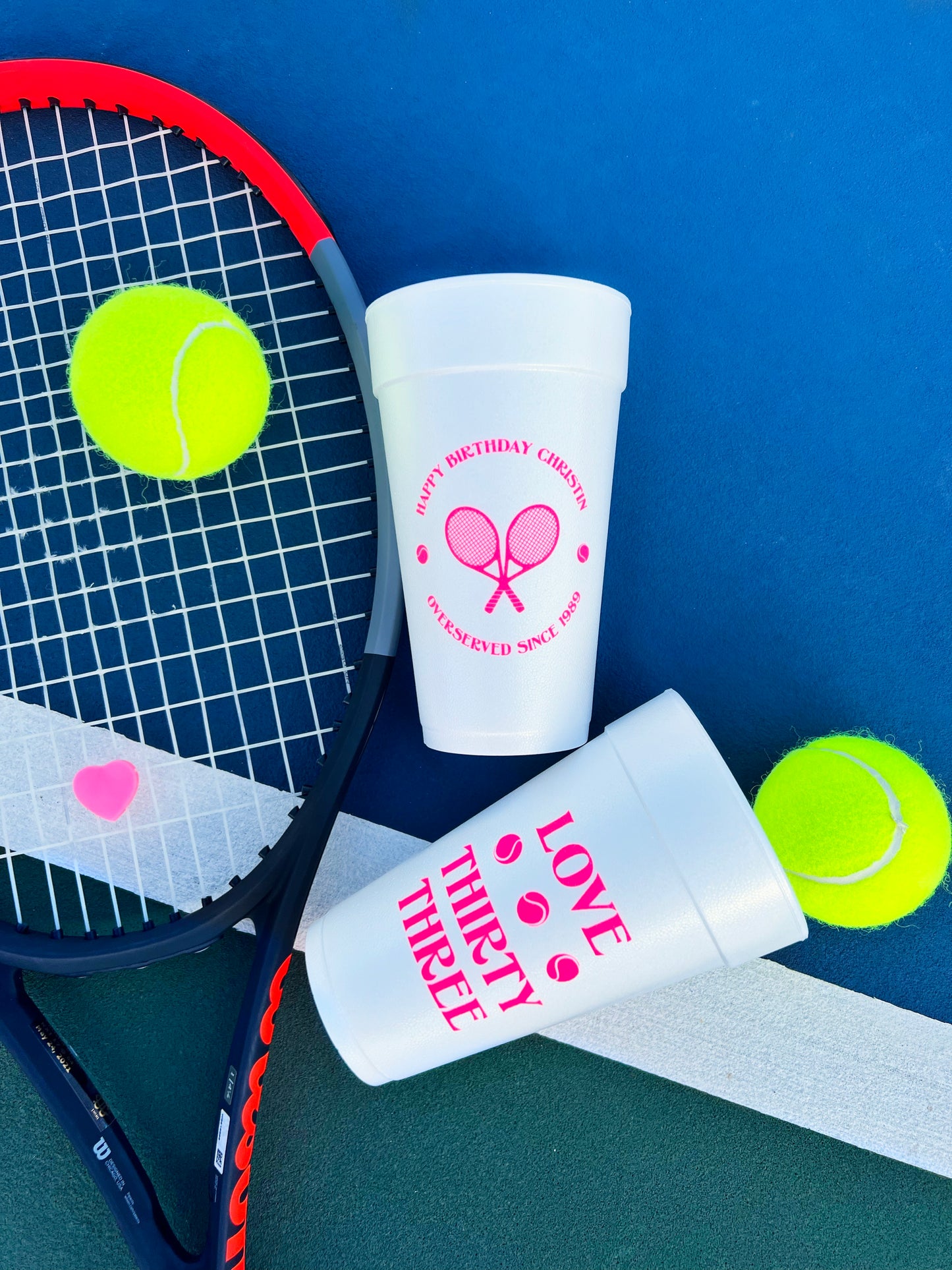 over served | styrofoam cups