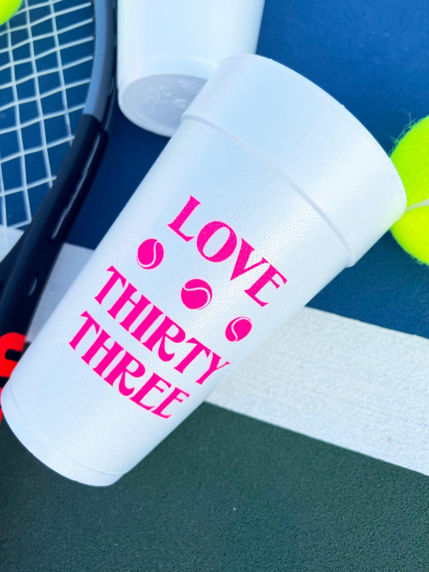 over served | styrofoam cups