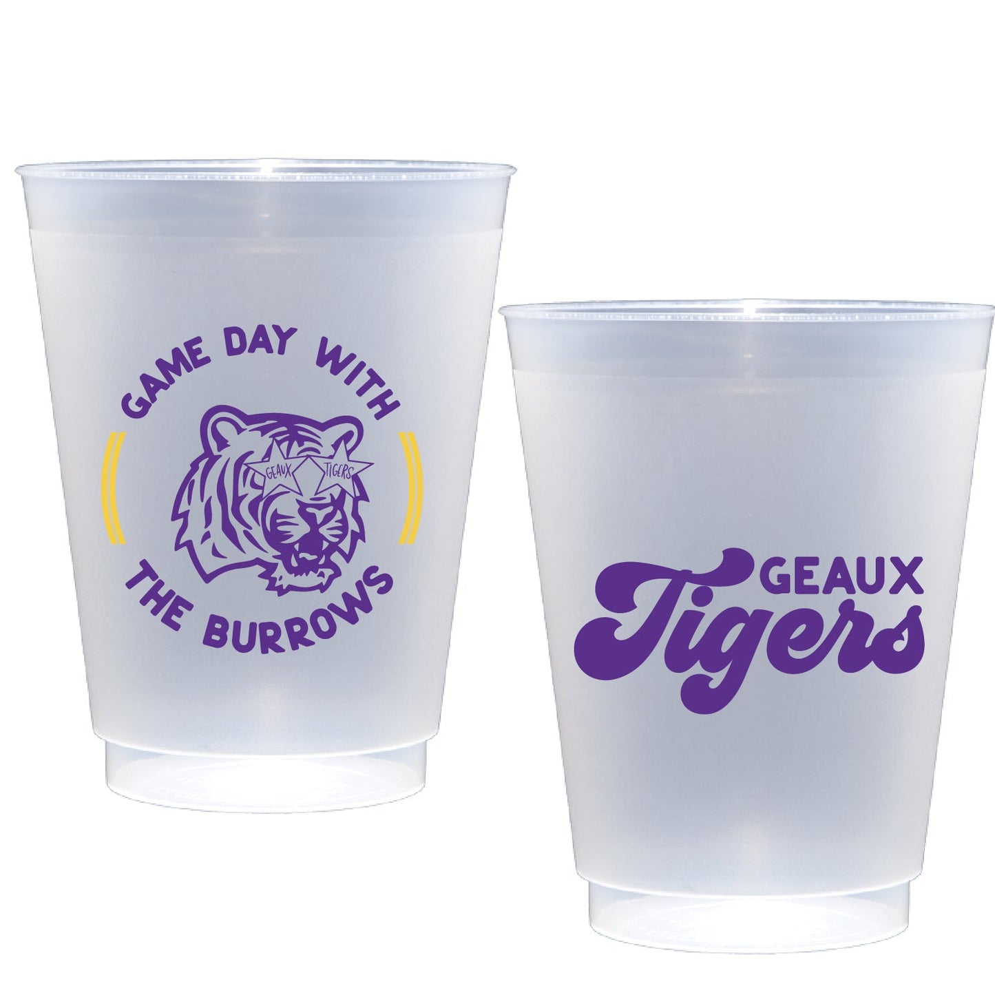 LSU Game Day Personalized Flex Cup