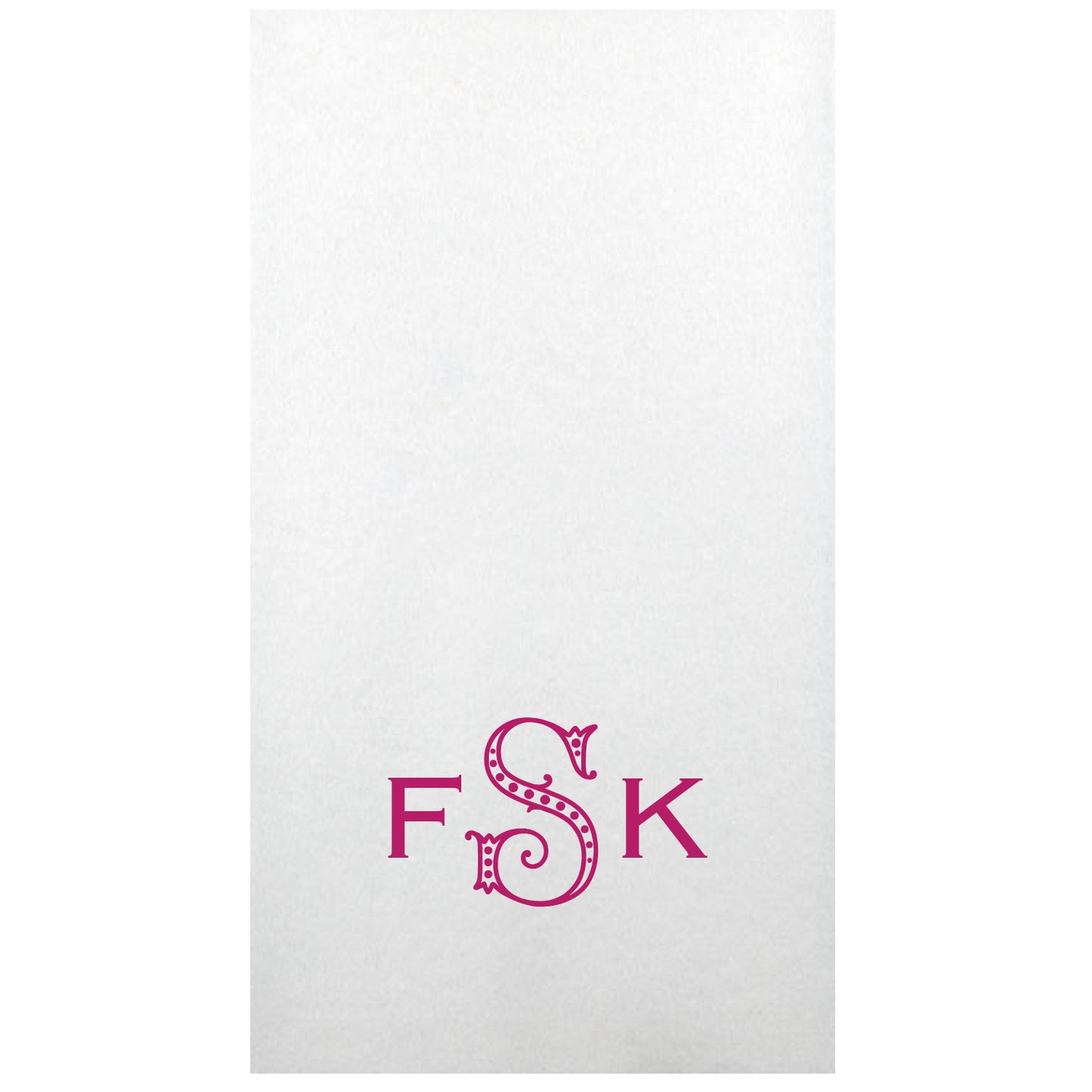 Custom Guest Towels