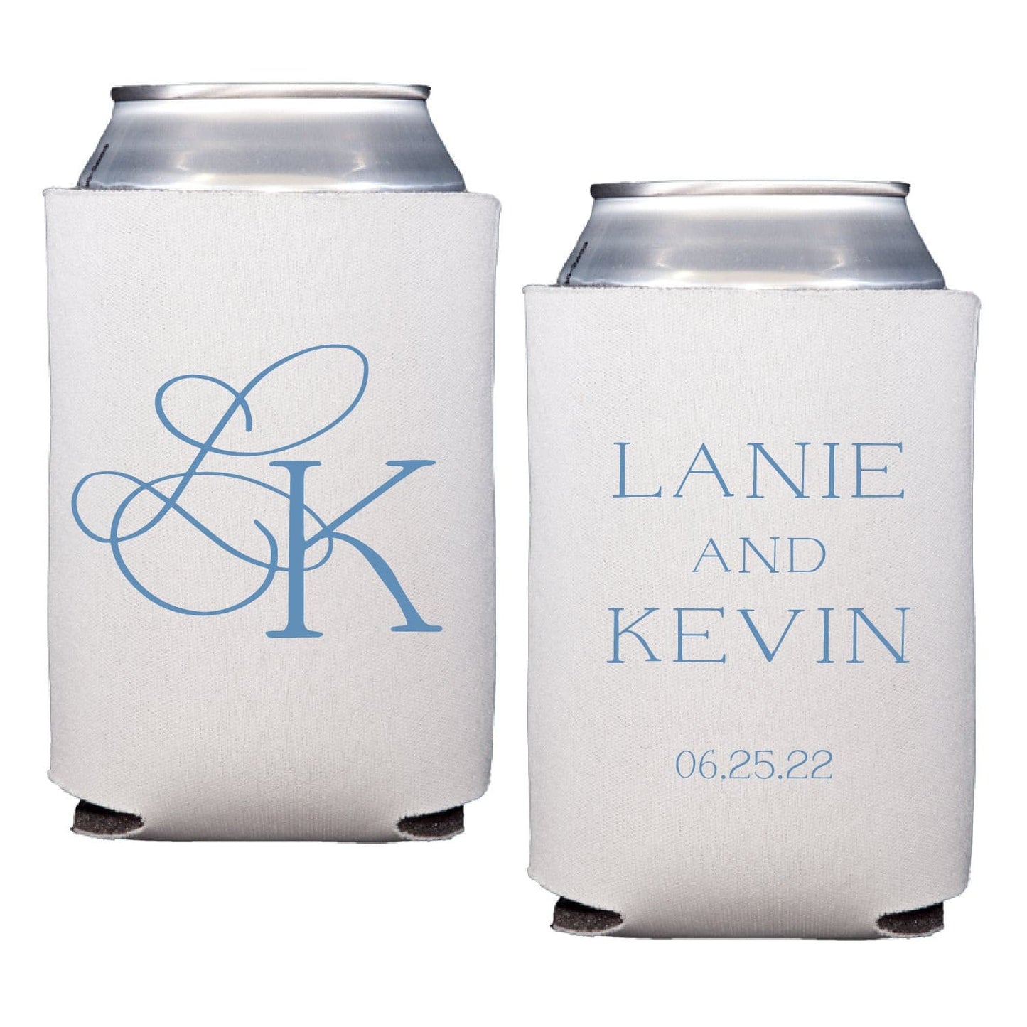 duo monogram | can cooler