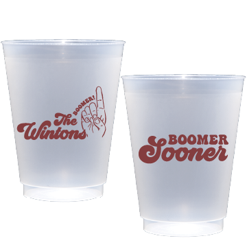 OU Boomer Personalized Flex Cup